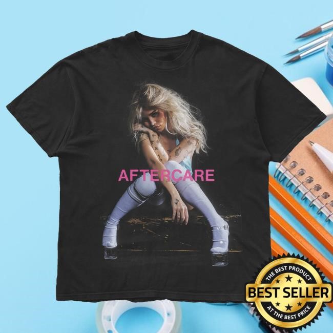 Official Nessa Barrett Merch Store Nessa Barrett AFTERCARE Album Cover Popover Shirt