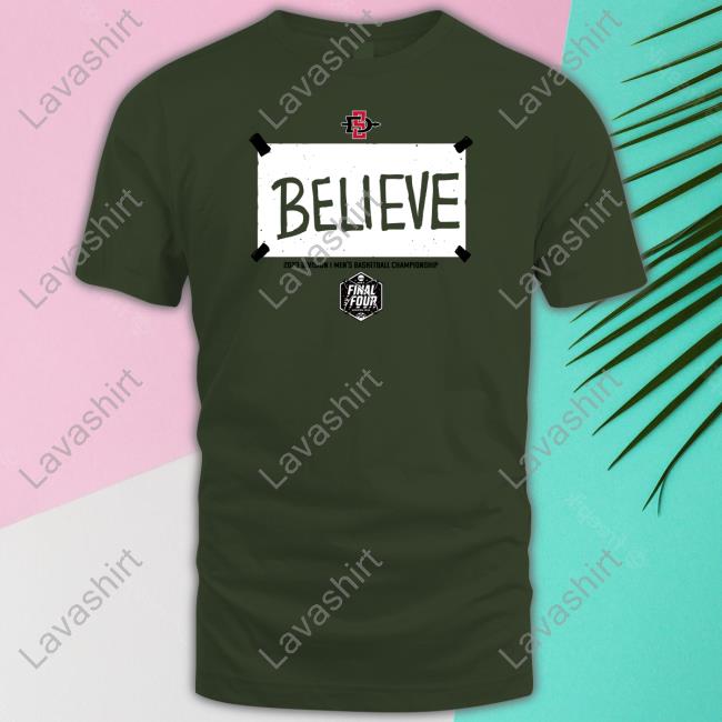 Believe 2023 Division I Men's Basketball Championship Shirts