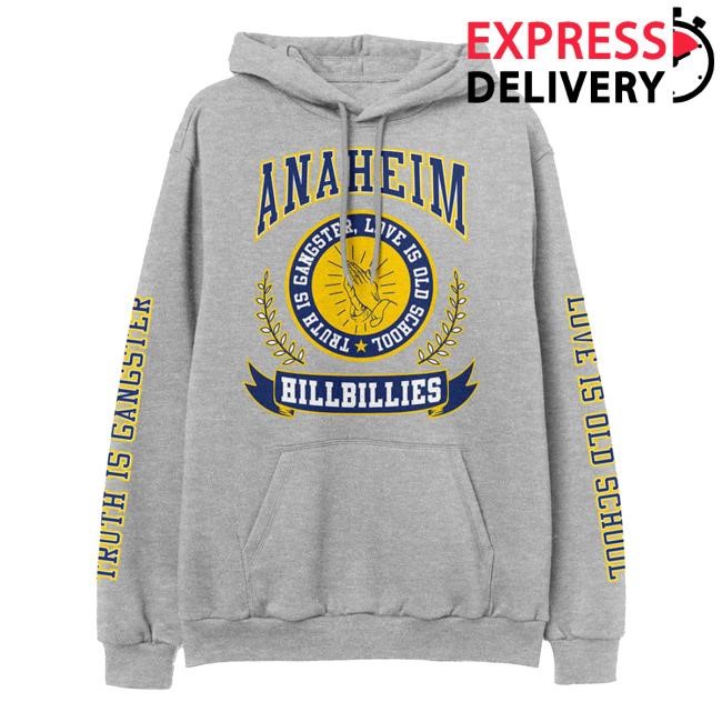 Apparel Gwen Stefani | Official Merch Store Anaheim Hillbillies Logo Swearter Hoodie New Ash Grey - Gwen Stefani Clothing Shop Gwenstefani