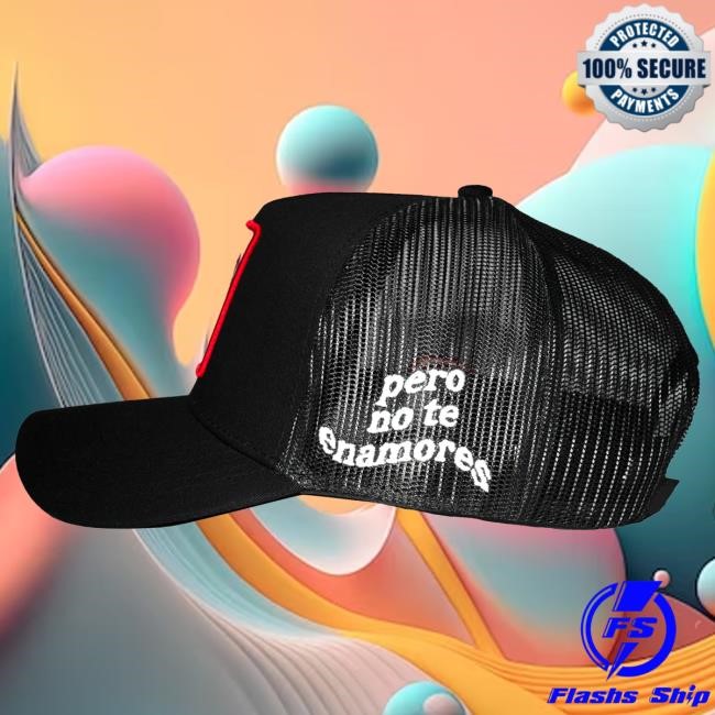 Fuerza Regida Pero No Te Enamores - Black Hat | Fuerza Regida Merch Store Official