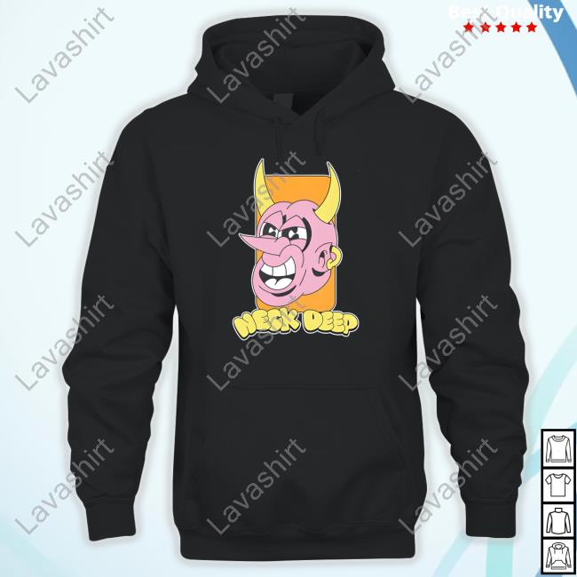 Neck Deep Devil Black Shirts