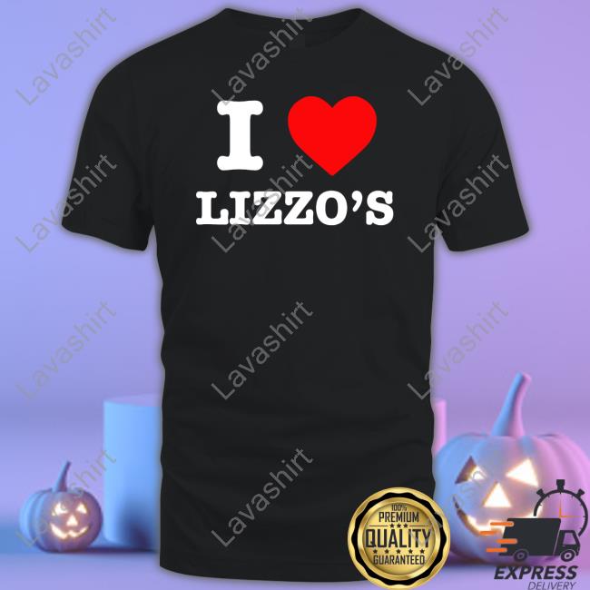 Official Jidion Merch Jidion I Love Lizzo’S Black Tee Shirt