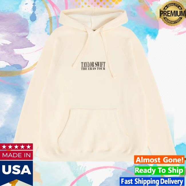 Official Taylor Swift Merch Store Taylor Swift | The Eras Tour III Beige Pullover Hoodie