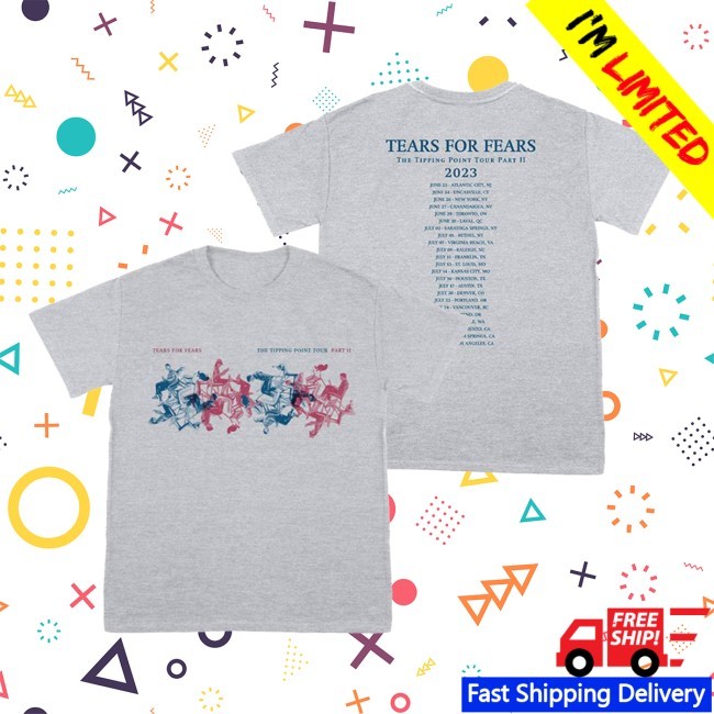 The Tipping Point Part 2 New T-Shirt Tears For Fears