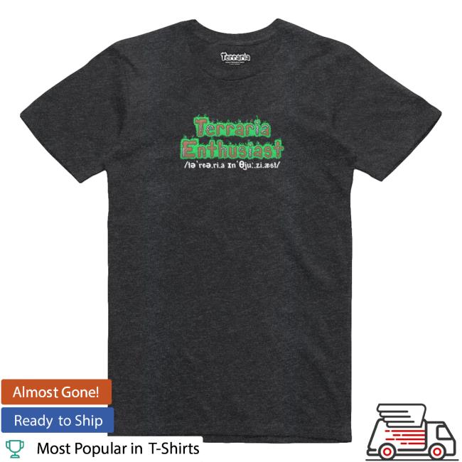 Terraria Merch Terraria Enthusiast T-Shirt