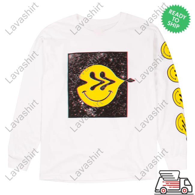 Official Elvis The Alien Ayylien Clothing Distorted Smiley Sweaters