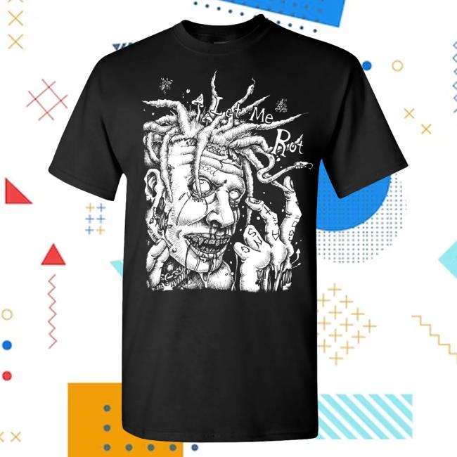 Official Chapter 17 Records Merch Store Shop Ouija Macc - Let Me Rot - Black Tees Chapter17Records