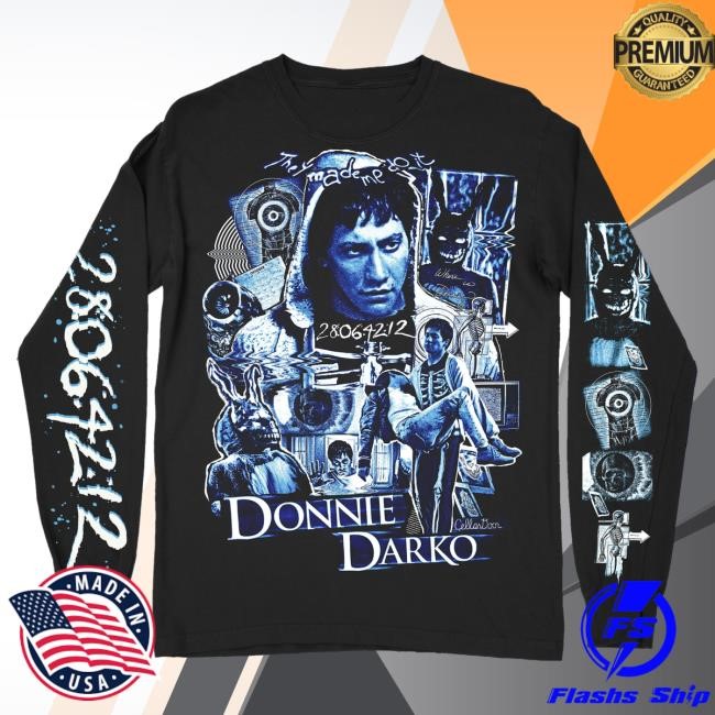 Cold Night Travel Donnie Darko Long Sleeve By Creep-O-Rama