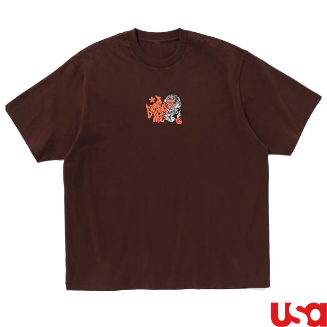 Graffiti Ape Head Relaxed Fit Tee Shirt