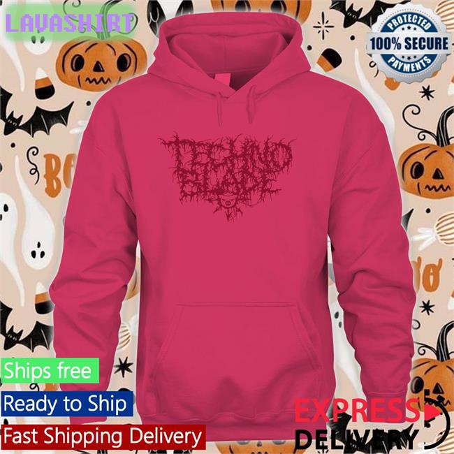Technoblade Merchandise Technoblade Metal Font Hooded Sweatshirt