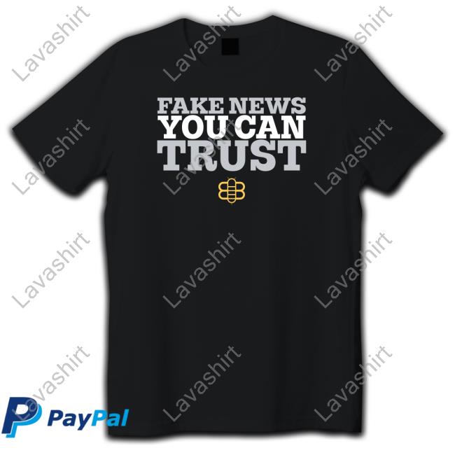 Babylon Bee Merch Fake News You Can Trust Long Sleeve T Shirt