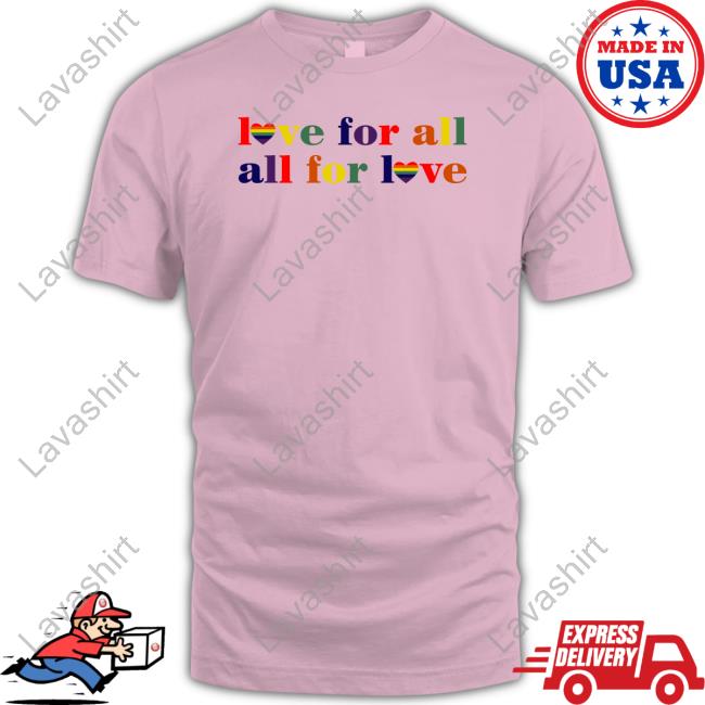 Official White People Twitter Love For All All For Love Long Sleeve Tee