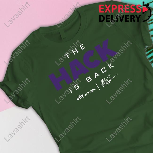 Official The Hack Is Back Tee Shirt
