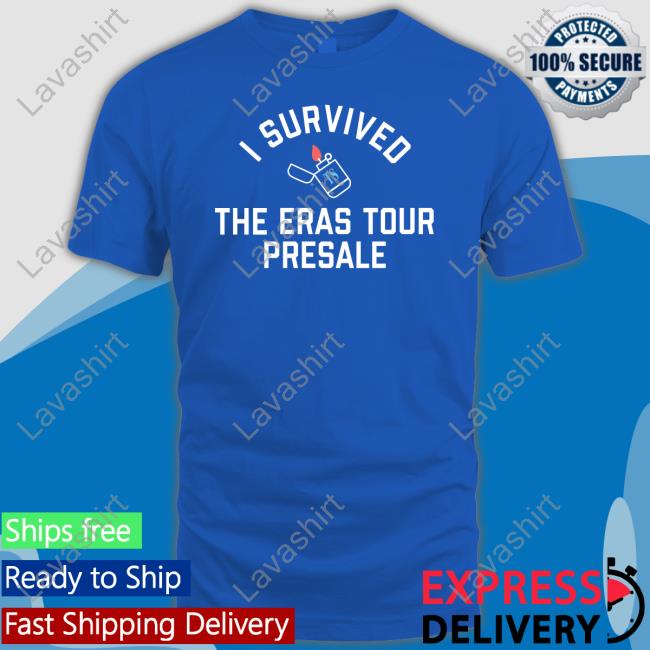 I Survived The Eras Tour Presale Sweatshirt