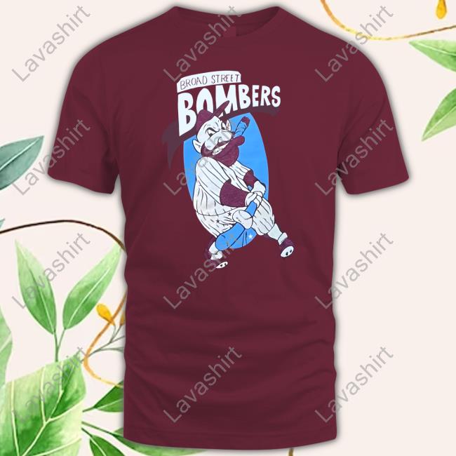 Official Phillies-Marlins Playoff Broad Street Bombers Shirt