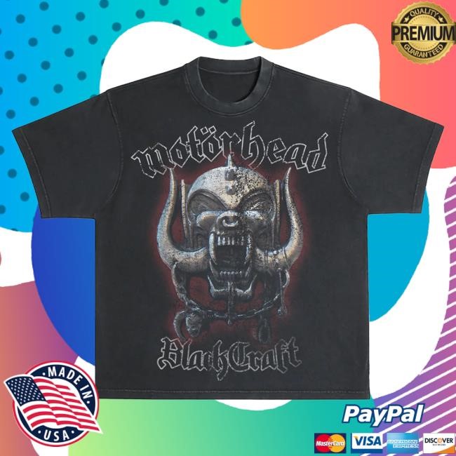 Official Blackcraft Cult Motörhead x Blackcraft Bad Magic New Shirt