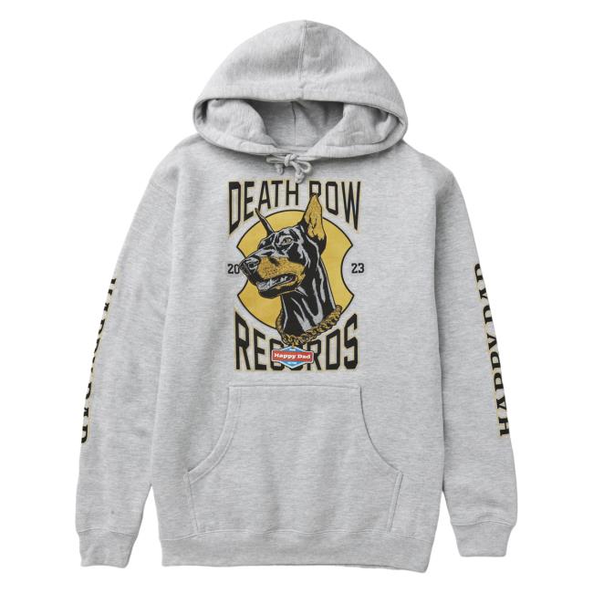 Official Happy Dad Hard Seltzer Clothing Store Shop Happy Dad X Death Row Dogg Chain Pullover Sweatshirt White HappyDad Merch