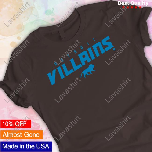 Official Breakingt Detroit Villains T-Shirt