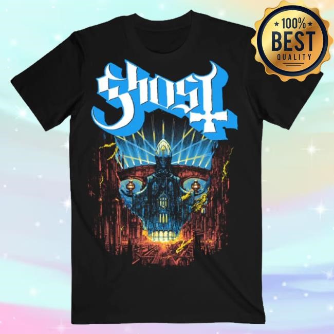 Official Ghost Band Store Meliora 10th Anniversary Tee Ghost Rock Band