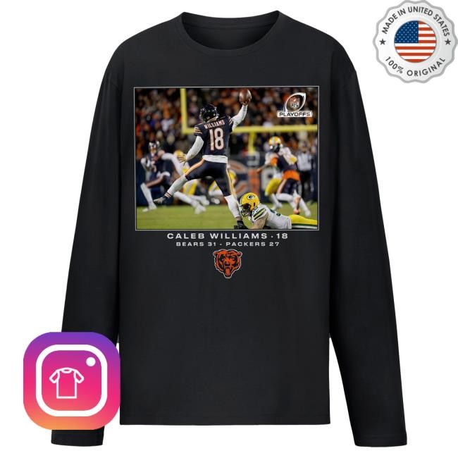 Chicago Bears Caleb Williams Wild Card Tee Vintage NFL Fan Style