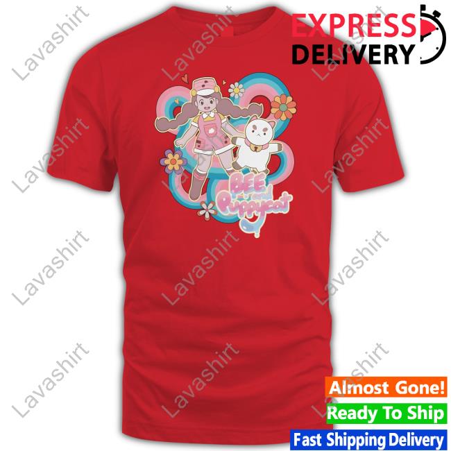 Official Bee And Puppy Cat Store Sunkissed Space Adventures Tee Shirt Bee And Puppy Cat Sunkissed Space Adventures Long Sleeve Tee