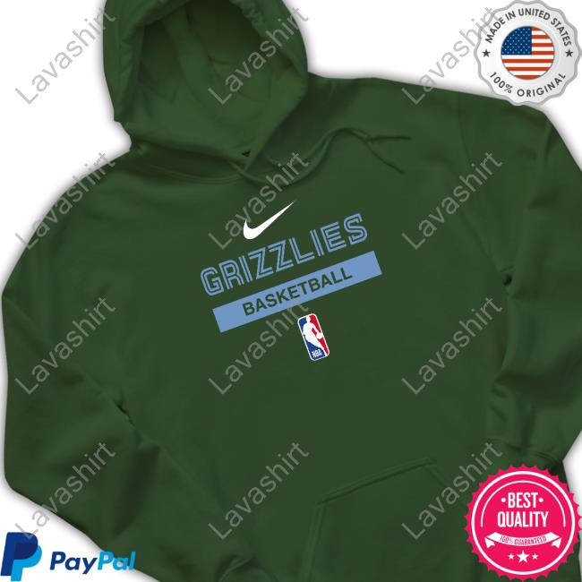 Grizzlies Basketball Hooded Sweatshirt Memphis Grizzlies