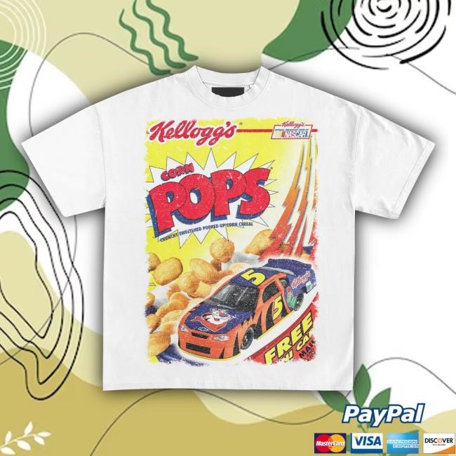 Official Heavyweight Legends Corn Pops Nascar Vintage T Shirt