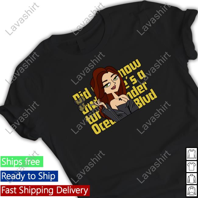 Lana Del Rey Ocean Blvd Shirt