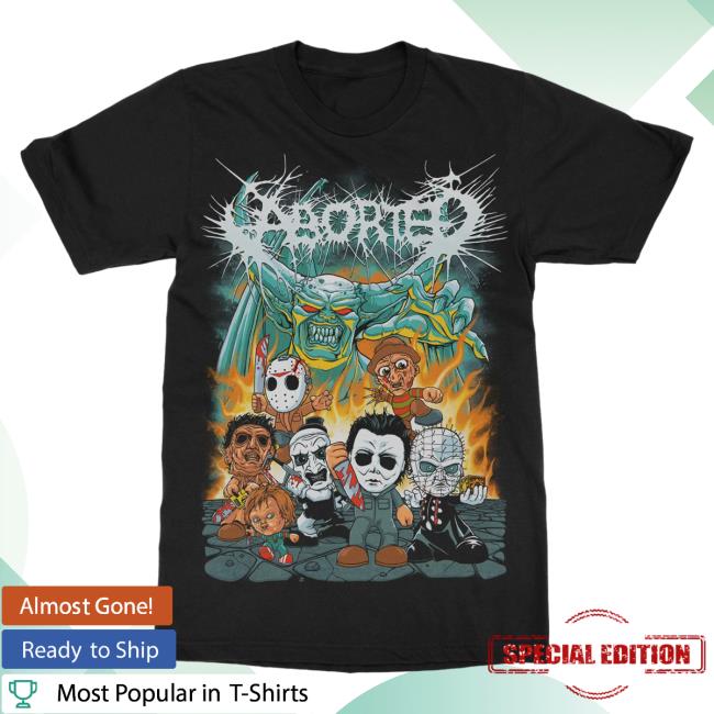 Official Indie Merch Store Shop Aborted "Disney Macabre" Shirt New IndieMerchStore