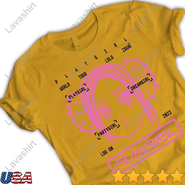 Playgirl World Tour Lolo Zouaï 2023 Shirt