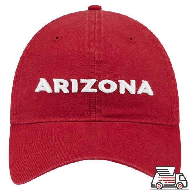 Official NFL Store Men's Arizona Cardinals New Era Cardinal 2025 Rivalries Collection Team 9TWENTY Adjustable Hat ArizonaCardinals