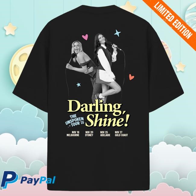 Official Darling Shine DS Tour Oversized Tee | Exclusive