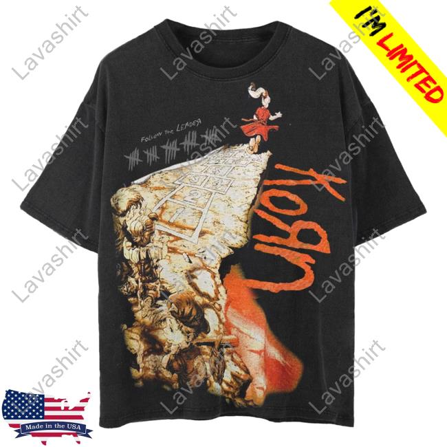 Korn Clothing Store Shop Follow The Leader Ftl 25 Vintage Album Cover Top Shirt Kornwebstore Merch