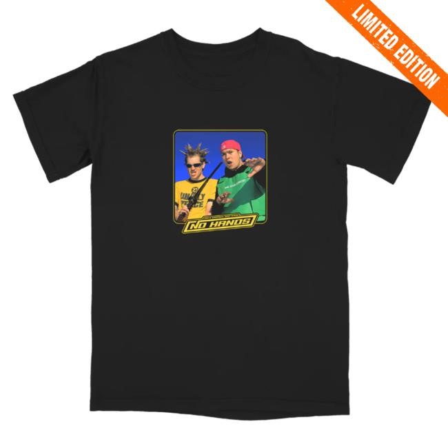 Official Manhead Merch Joey Valence and Brae No Hands T-Shirt
