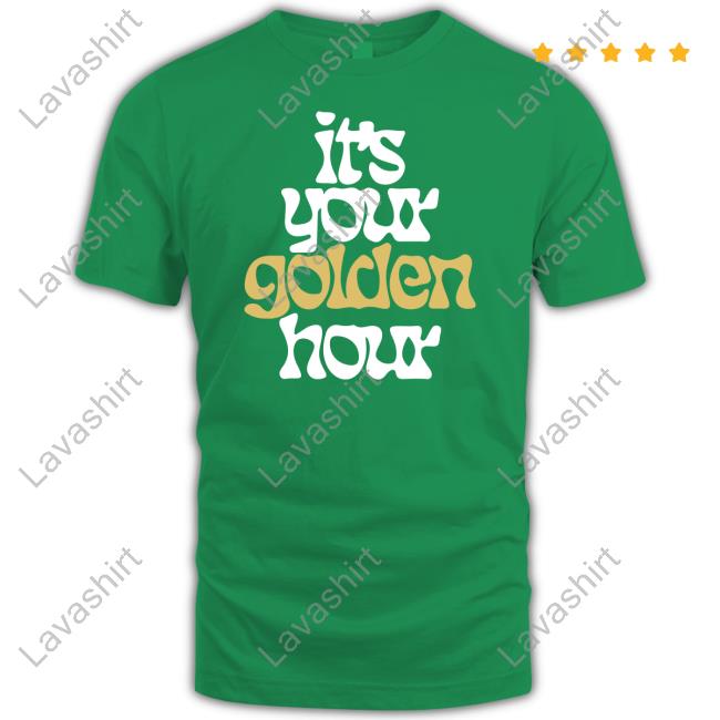 Jvke Merch It's Your Golden Hour Shimmer Shirt