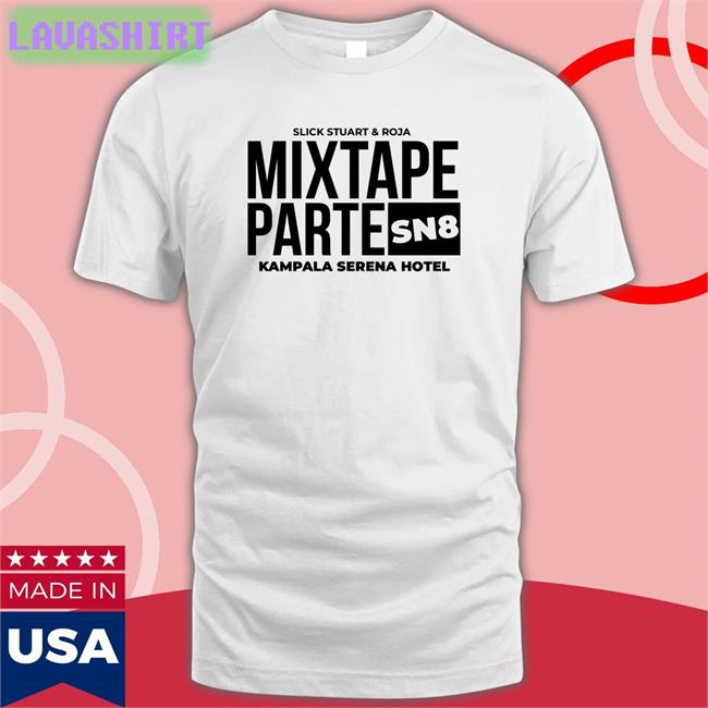 Mixtape Parte SN8 Kampala Srena Hotel Offical Hoodie White Djroja