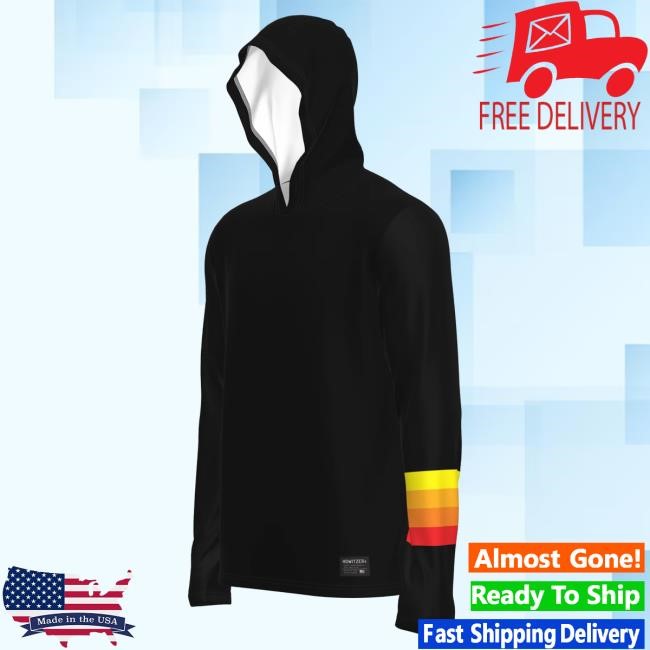 Official Howitzer Clothing Shield Performance Popover Hoodie Black