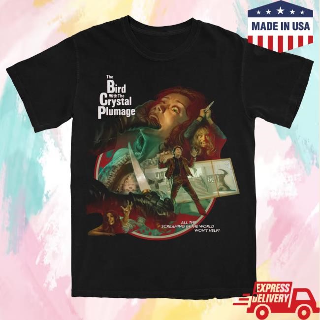 Cavitycolors The Bird With The Crystal Plumage Tee Shirt