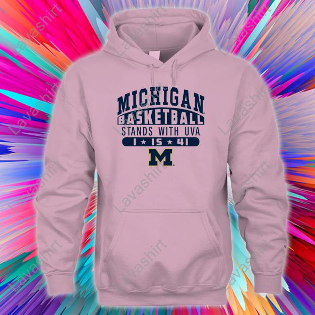 Michigan Basketball Stands With Uva Chandler Davis Jr Perry Hoodie Michigan Basketball Stands With Uva Chandler Davis Jr Perry Long Sleeve T Shirt Alejandro Zuniga