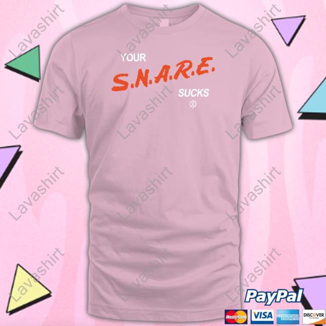 Kill The Noise Merch Your S.N.A.R.E. Sucks Black Long Sleeve