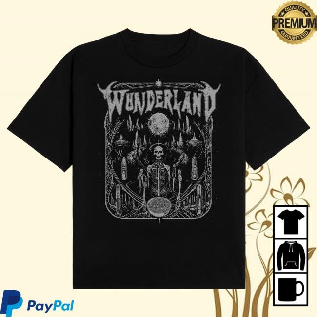 Official Wunderland Shop Wunderland Mega Metal Tee (Limited Edition)