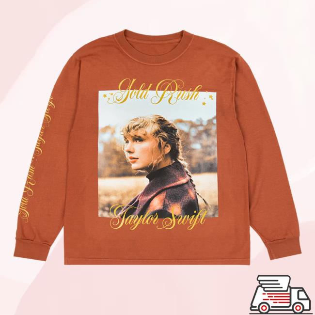 Taylor Swift Evermore Gold Rush My Mind Turns Your Life Into Folklore Sweatshirt