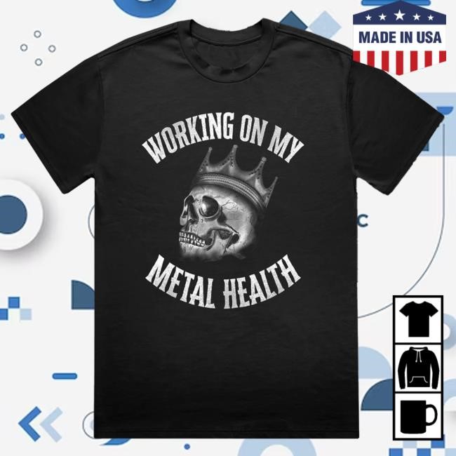 Royale Lynn Metal Health Shirts (Black) Royale Lynn Official Merch