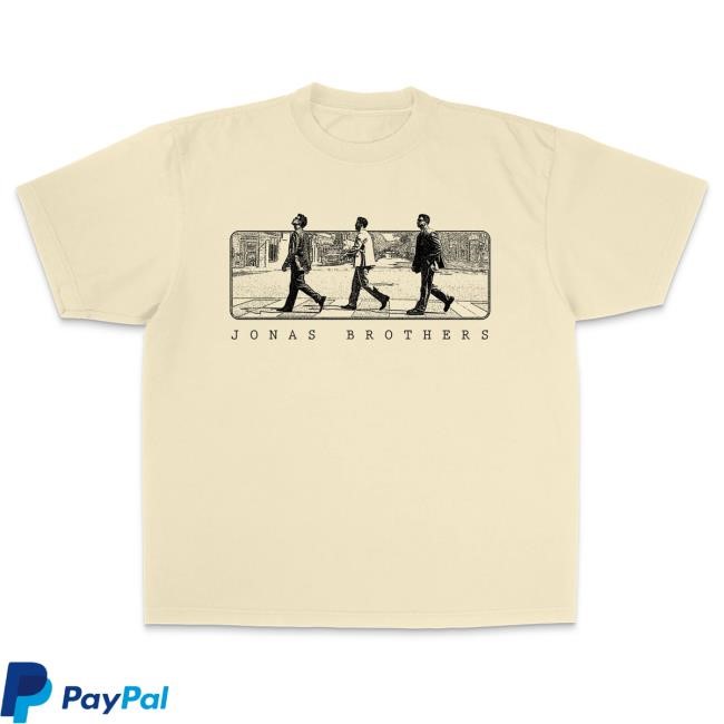 Official Jonas Brothers Merch Greeting's From Your Hometown Jonas Road Tour Shirt
