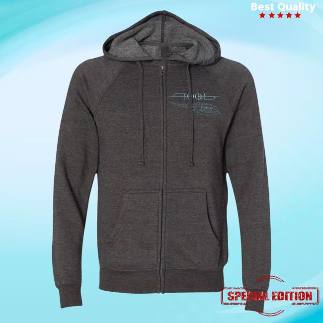 Official Tool Band Clothing Store Shop Tool Twist Unisex Zip Up Hooded Sweatshirt ToolBand Merch