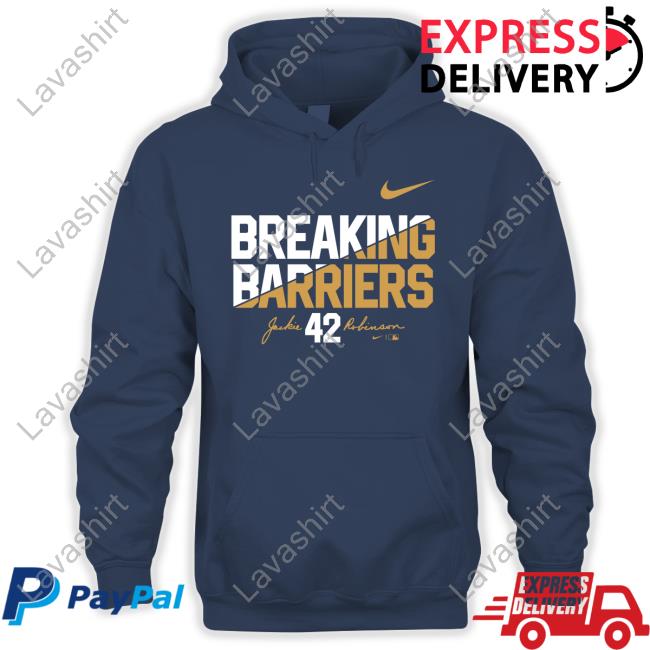 Breaking Barriers Jackie Robinson 42 Hoodie