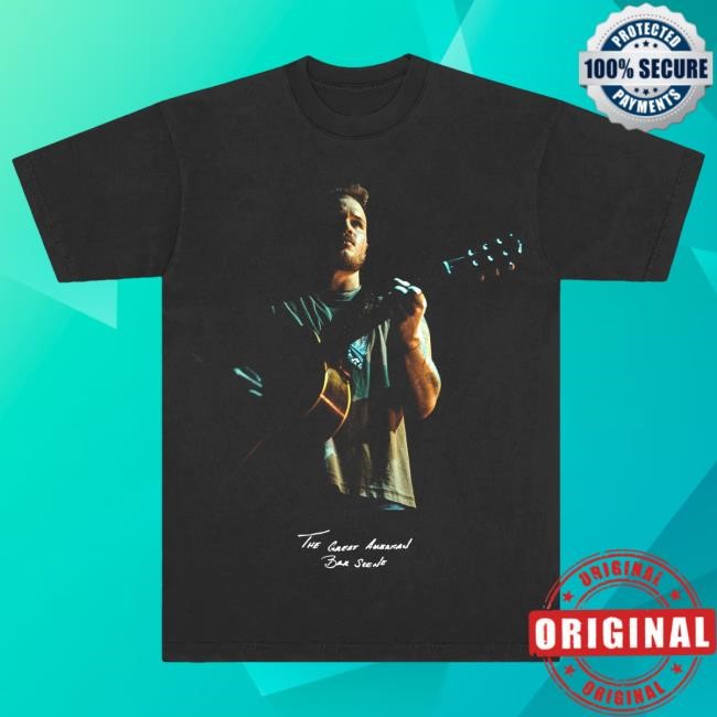 Black Guitar Script Tee Zach Bryan Shop