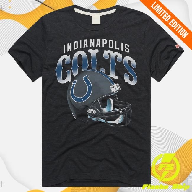 Indianapolis Colts Gradient Helmet Tees Homeage – | Indianapolis Colts Official | NFL Football