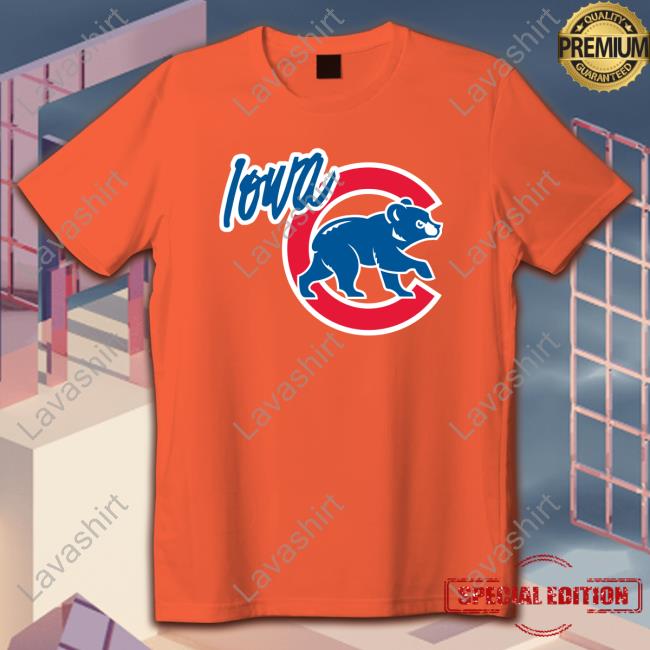 Iowa Cubs Walking Bear Shirt MiLB Iowa Cubs Walking Bear Sweatshirt