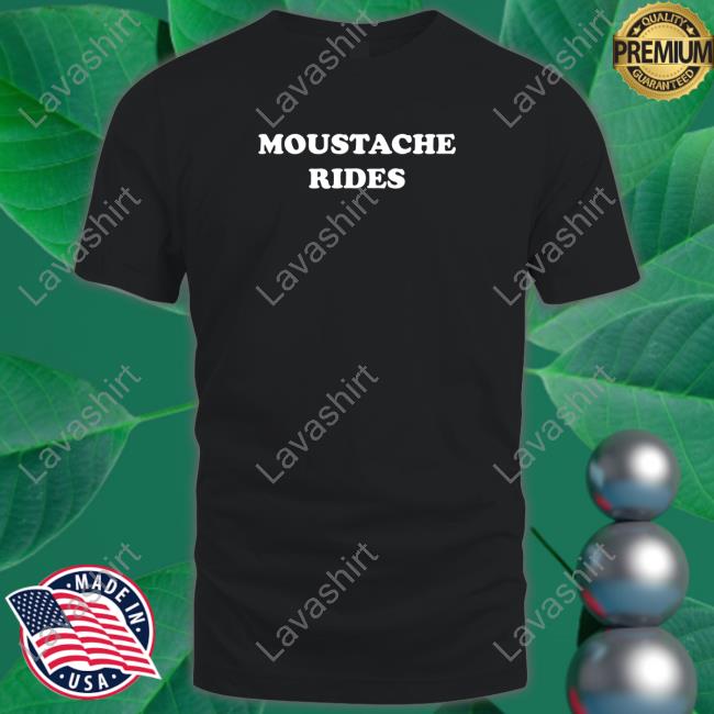 Official Moustache Rides Hoodie Sweatshirt